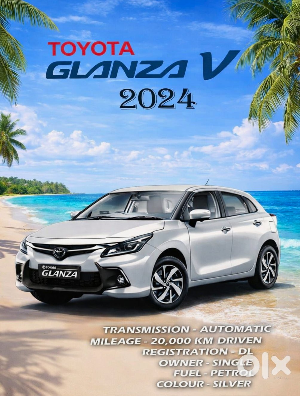 Urgent Need To Sell - Toyota Glanza 2024