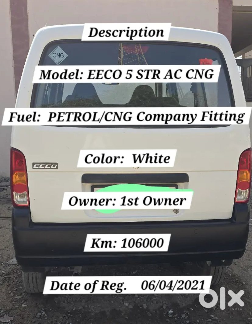 Maruti Suzuki Eeco Cng - Urgent Sale