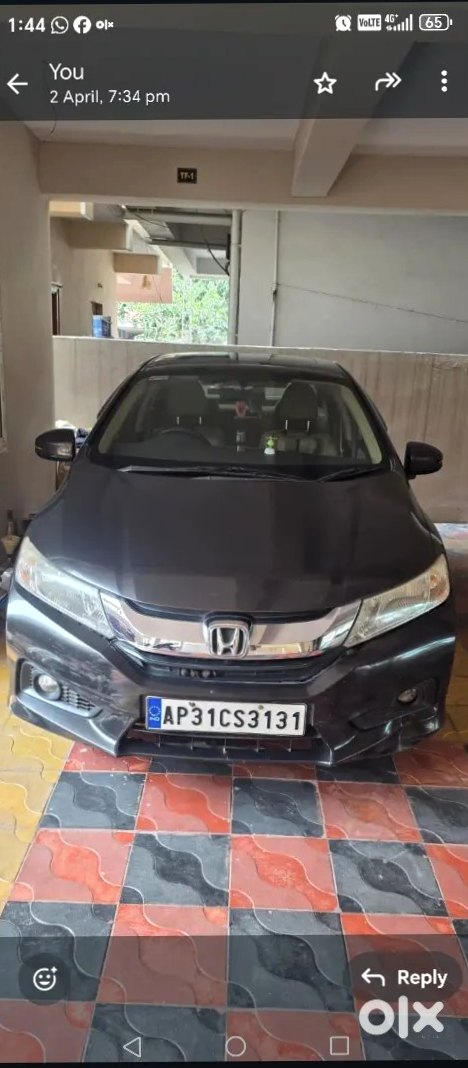 2017 Honda City - Company Service Record