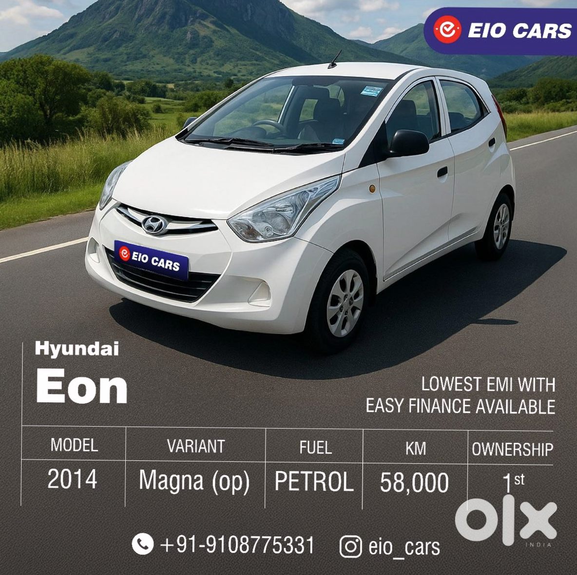 2016 Hyundai Eon - Ultra Budget Car