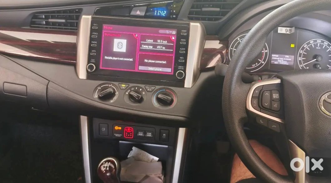 2017 Toyota Innova Crysta Manual