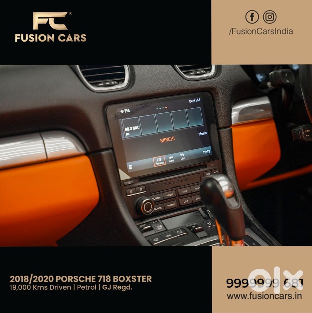 Porsche 718 2015 Diesel Manual High End Luxury Car