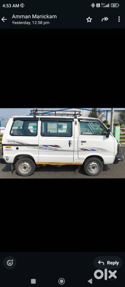 Maruti Omni 2012 Petrol Manual