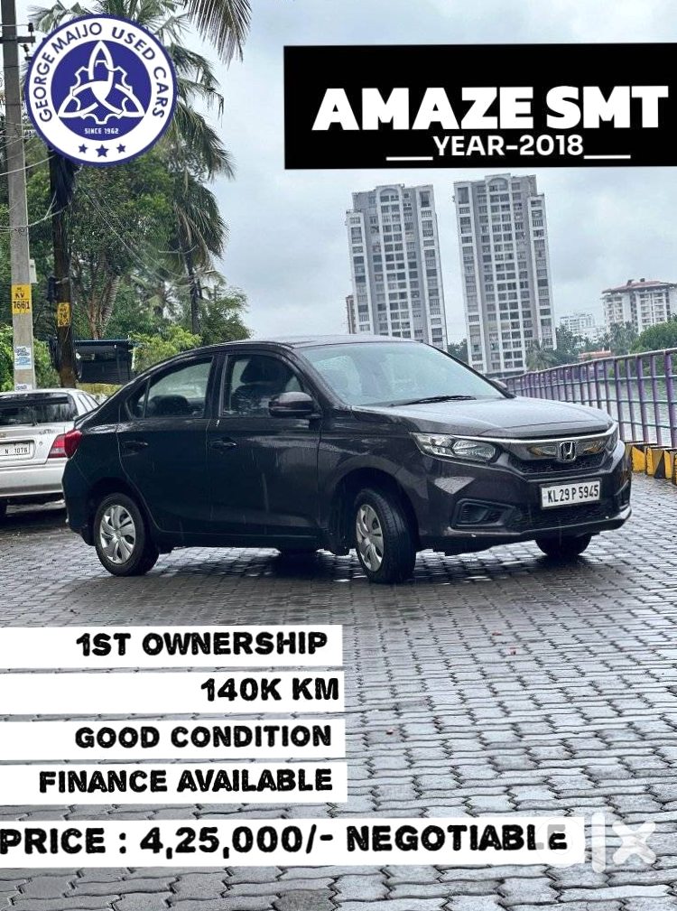 Honda Amaze Diesel - Accidant Free